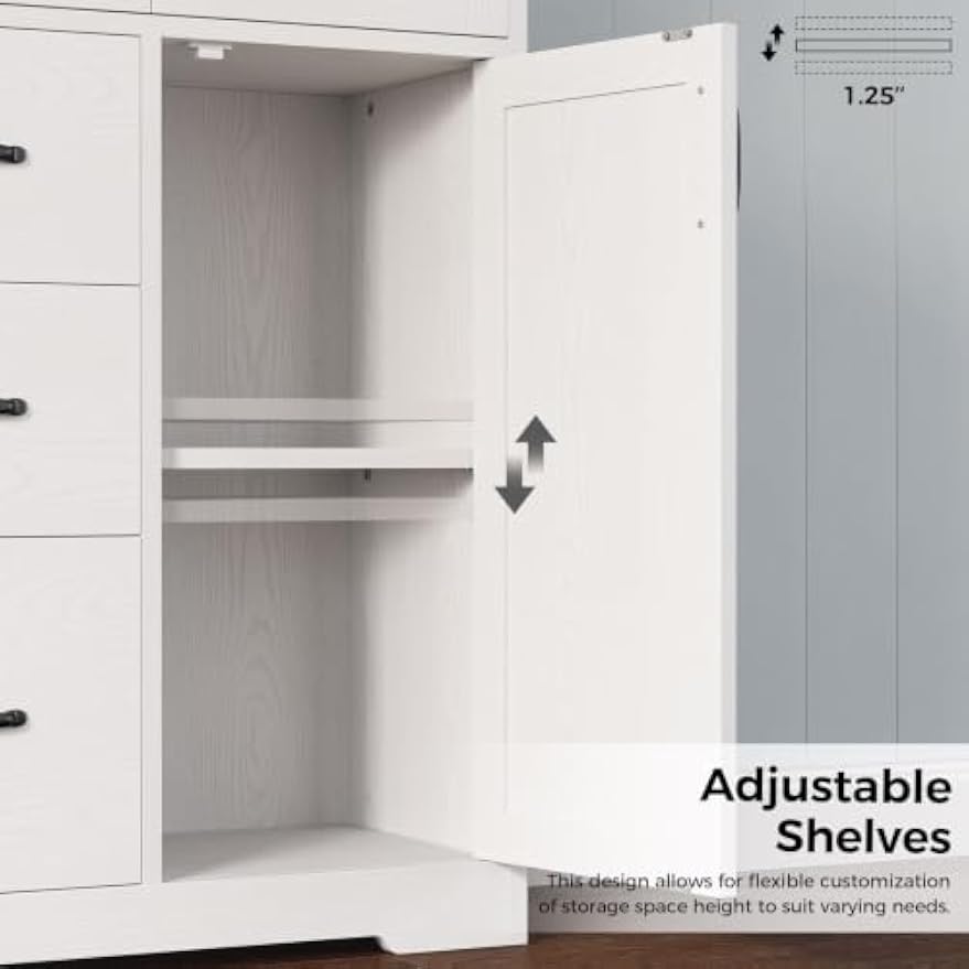 Modern Freestanding Kitchen Pantry Cabinet