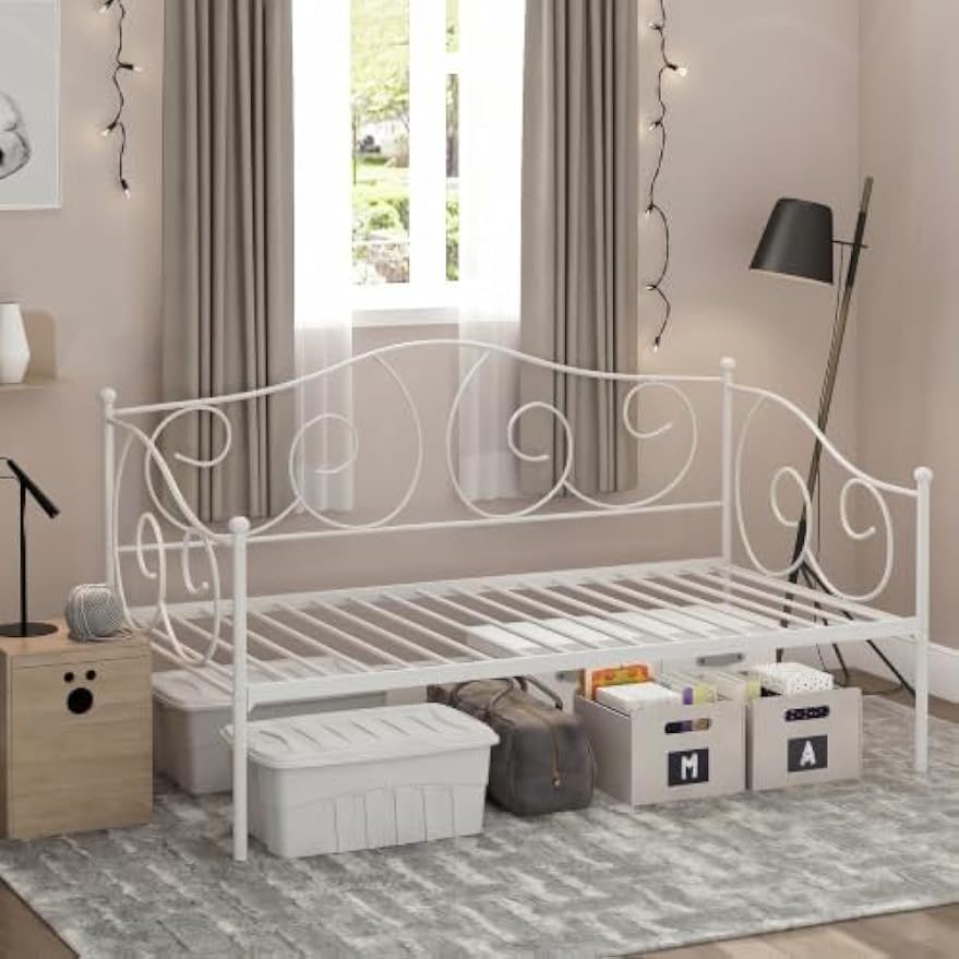 Metal Twin Daybed Platform Bed Frame