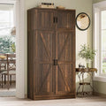 Farmhouse Tall Kitchen Pantry Cabinet